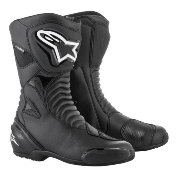 Cizme Piele Moto Alpinestars Smx S Waterproof Negru  Marimea 37 2243517/1100/37